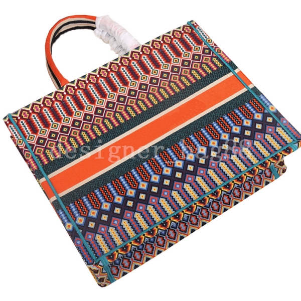 

Classic women designer handbags fashion bags ladies 41.5 cm luxury designers handbag high-quality canvas Embroidery Large Capacity Totes shopping bag wholesale, Pic 1