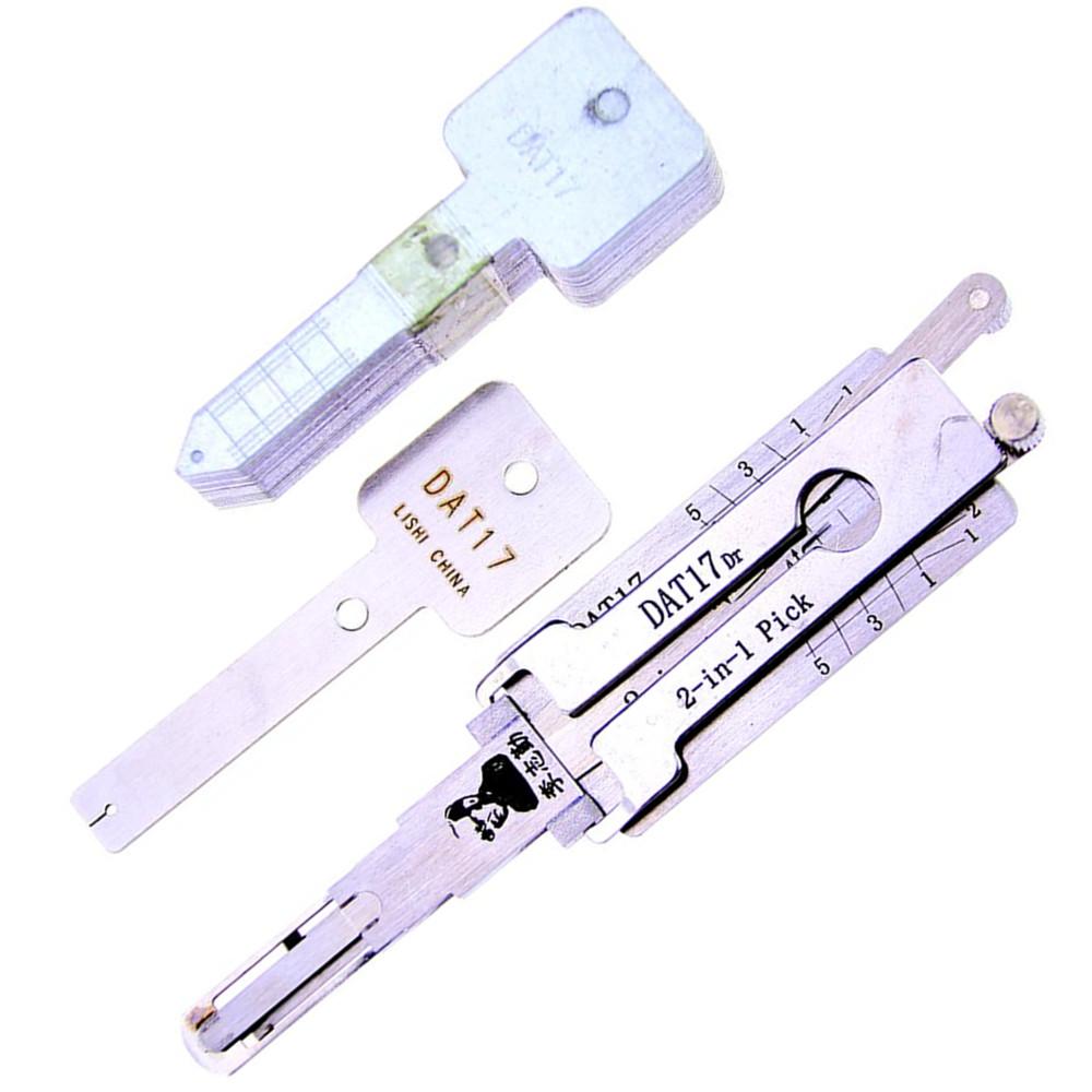 

DAT17 Lishi Key Reader Auto Tools Lock Pick and Decoder Car Key Decoder Locksmith Tool
