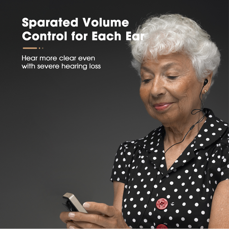 

More Glory Rechargeable Hearing Aids Deaf Aid Micro Digital Sound Amplifier Suitable For The Elderly With Severe Hearing LossScouts