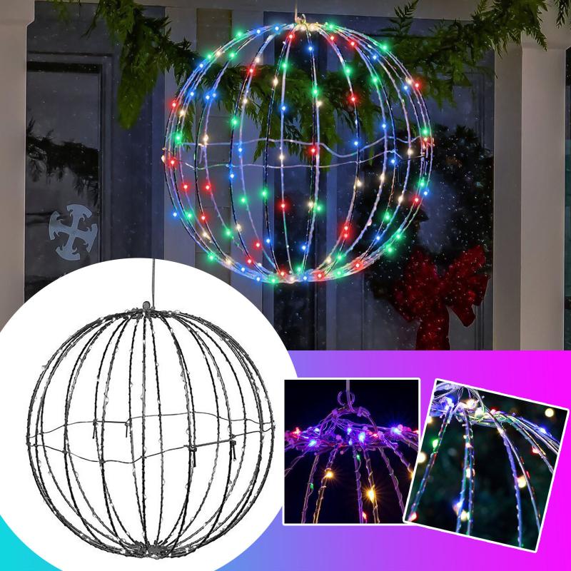 

Christmas Decorations 20CM Sphere Glowing Display-Christmas Ornaments Holiday Party Decoration