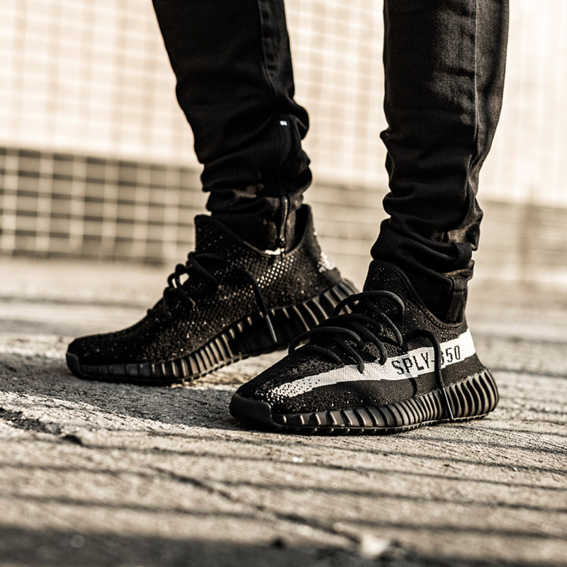 

adidas Kanye West Yeezy Boost 350 V2 Running Shoes Static Reflective Beluga 2.0 Men Women Zebra Black White Sneakers Eur 36-47 walking shoes