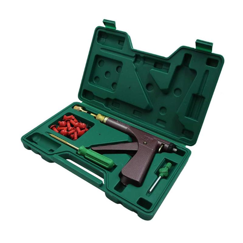 

Professional Hand Tool Sets Vacuum Tire Repair Gun Kit Motorcycle Electric Bicycle Tools Puncture Plug Air Leaking