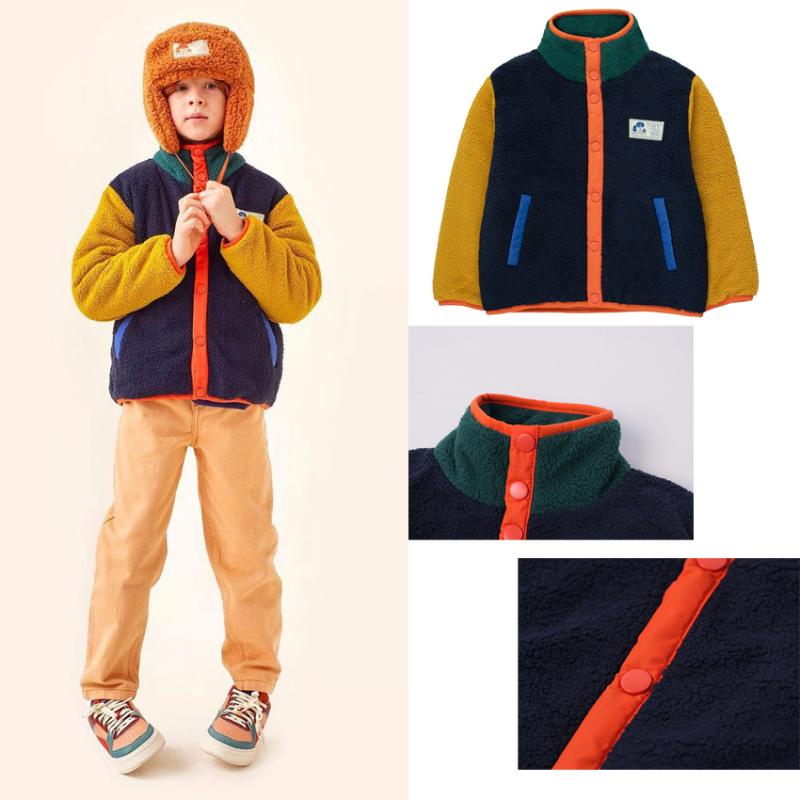 

Jackets Teenager Winter For Boys Clothes Disfraz Halloween Girls Coats Children Clothing Baby Coat Fur Warm Kids Outerwear, Blue;gray