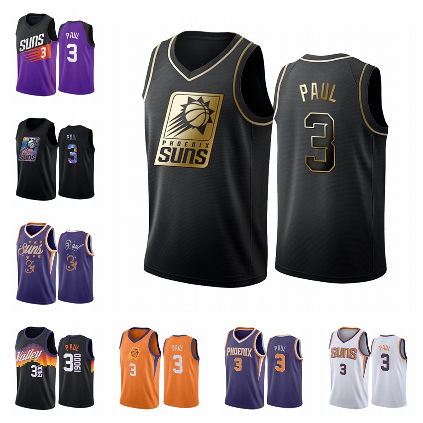 

Chris Paul Phoenix Suns MEN 2020-21 Orange Statement Basketball Jersey