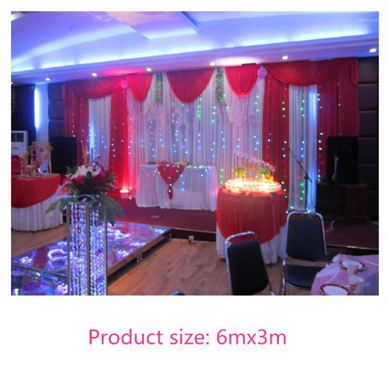 

Party Decoration Wedding 3mx6m Backdrop Stage Background Curtain The Arrangement Curtains