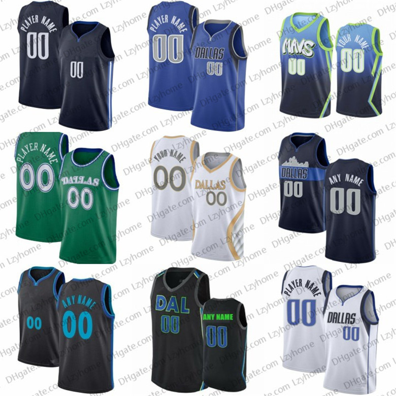 

Luka 77 City Doncic Custom Basketball Jerseys Kristaps 6 Porzingis Dirk 41 Nowitzki Josh 0 Richardson 51 Marjanovic Dallas Mavericks&#13, Black;red
