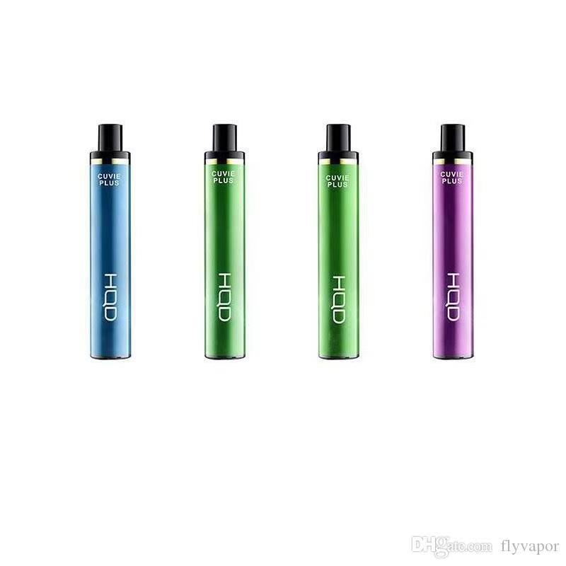 

HQD E-cigarettes Disposable Vape Pen Device 1200Puffs Total 11 Colors 650mAh Battery Pre-Filled 5ml Pod Vapes