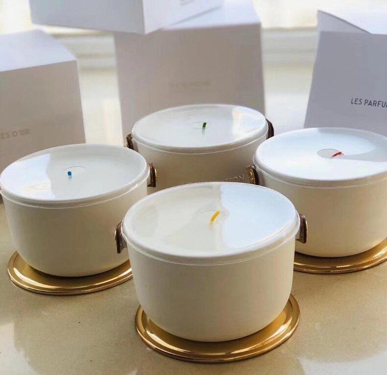 

EPACK Perfume Candle fragrance 220g Dehors II Neige Feuilles lle Blanche L'Air du Jardin Wth Sealed Gift Box