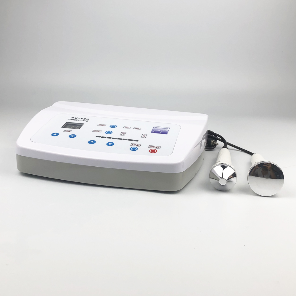 RU-628 Portable Ultrasonic Beauty Machine 1MHz High Frequency Ultra Sound Facial Massage Face Skin Eye Sonophoresis Treatment Pe-image-755356407