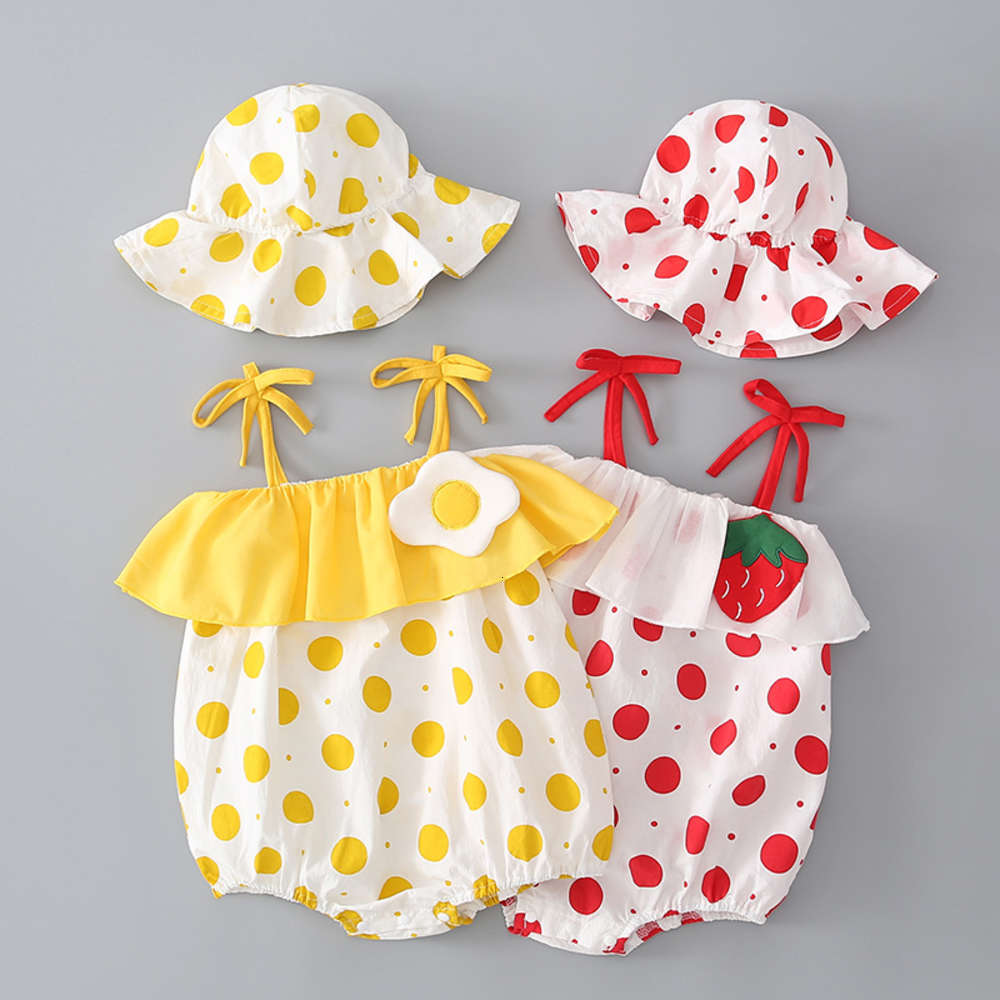 

Net red baby bag fart clothes summer conjoined thin style going out suit Princess triangle ha girl climbing, White