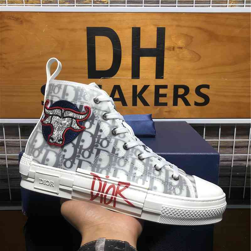 

Top Quality Designers Shoes Dior b23 Oblique Technology Canvas s Sneakers Men Women Fashion Breathable Outdoor Platform Casual Sneaker With Box AYP2, Black