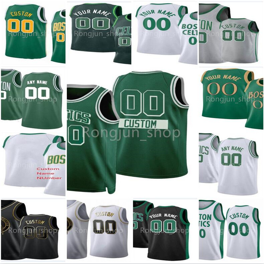 

75th Anniversary Diamond Basketball Jerseys 2021/22 Jayson Tatum Al Horford Jaylen Brown Marcus Smart Josh Richardson Juancho Hernangomez Dennis Schroder Printed