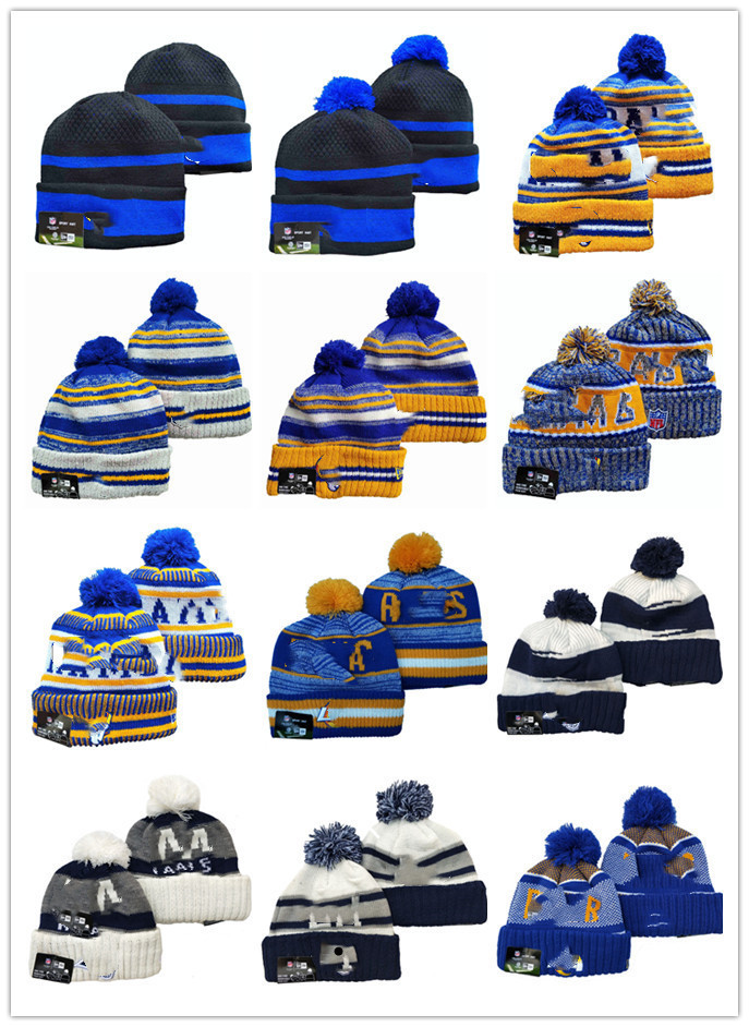 

Los Angeles''Rams''Football Hat Cap Winter Cashmere Sports Caps Hats Beanies