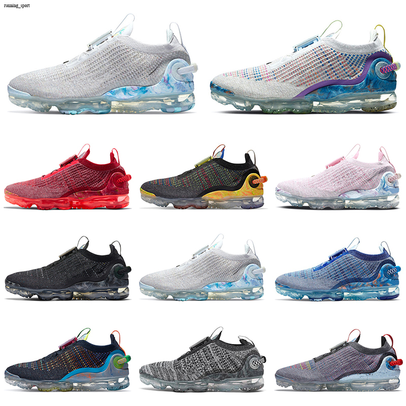 

2021 FK-2020 Running Shoes Men and Women Tn Plus Obsidian Triple Black White Team Red Pure Platinum Pink Trainers Mens Womens Sports Sneakers, # 12