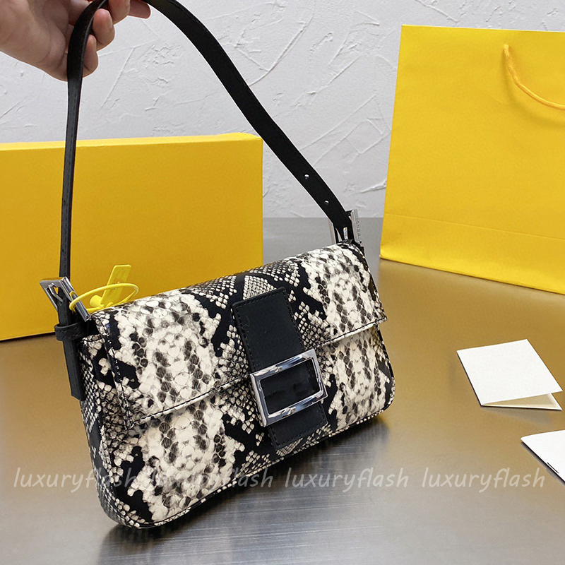 

Animal Pattern Latest 2021 Shoulder Bag Womens Luxurys Tote Handbags Snakeskin Patter High Quality Retro Leopard Underarm Purse High-Quality, Ff03 with l*g*