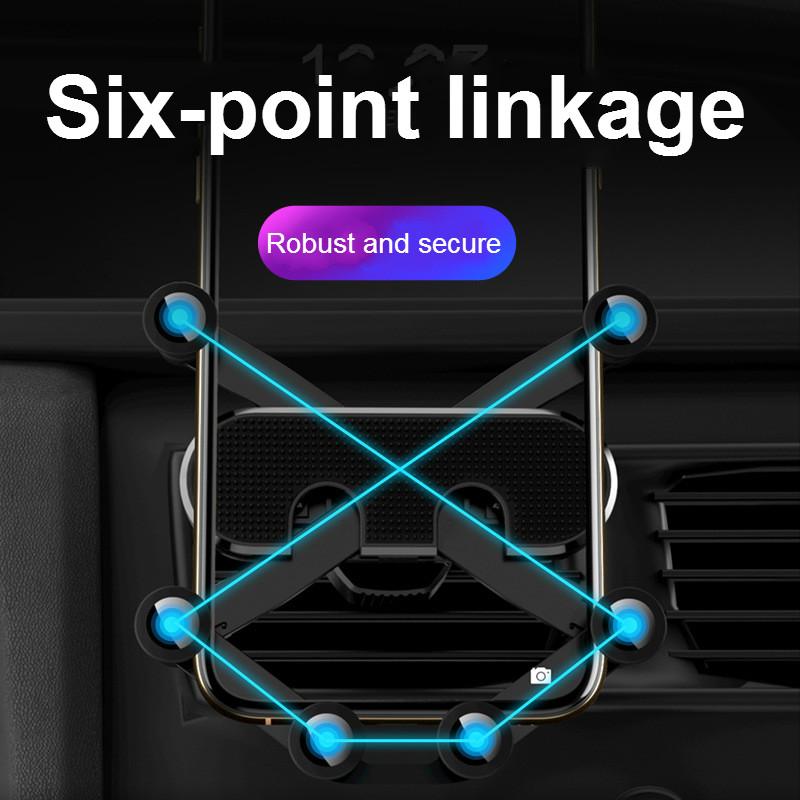 

Cell Phone Mounts & Holders 2021 Universal Air Vent Car Mount Gravity Auto-Grip Holder Support For In X Tablets