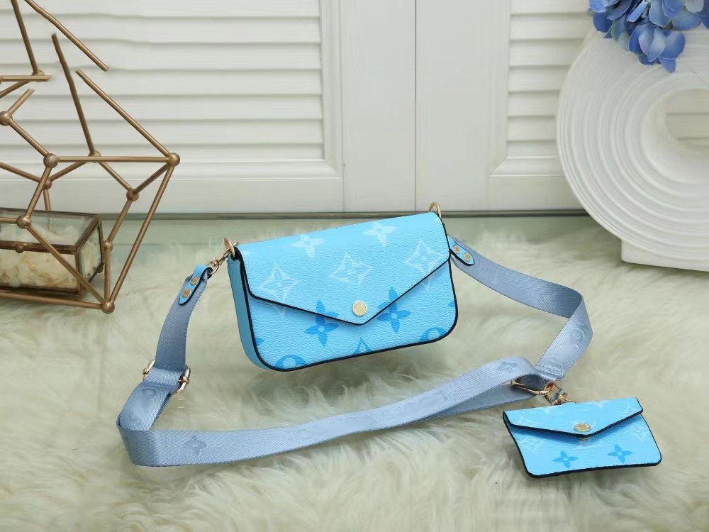 

Fashion Handbags Womens Cross Body Bag brand luxury designer silky straps with wallet Designers purse bags Shoulder Multi Pochette lady mini handbag, For shipping