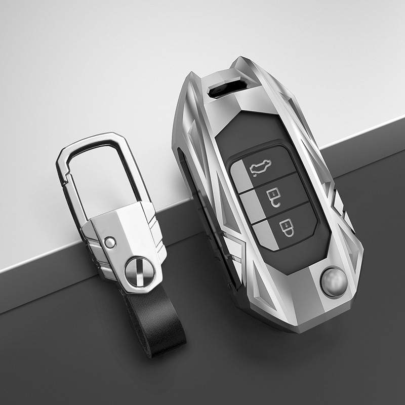 

Car Key Fob Pocket Cover Case For Honda Civic CR-V HR-V Accord Jade Crider Odyssey 2015- 2018 Remote Protector Car Accessories, Sky blue