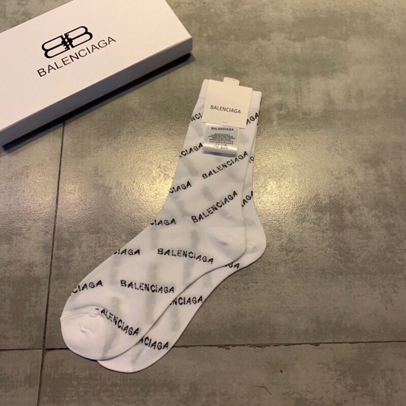 

stylish full print Designers Womens Socks Sports Winter Cotton Man Femal Sock Black silk letter high tube ice thin section