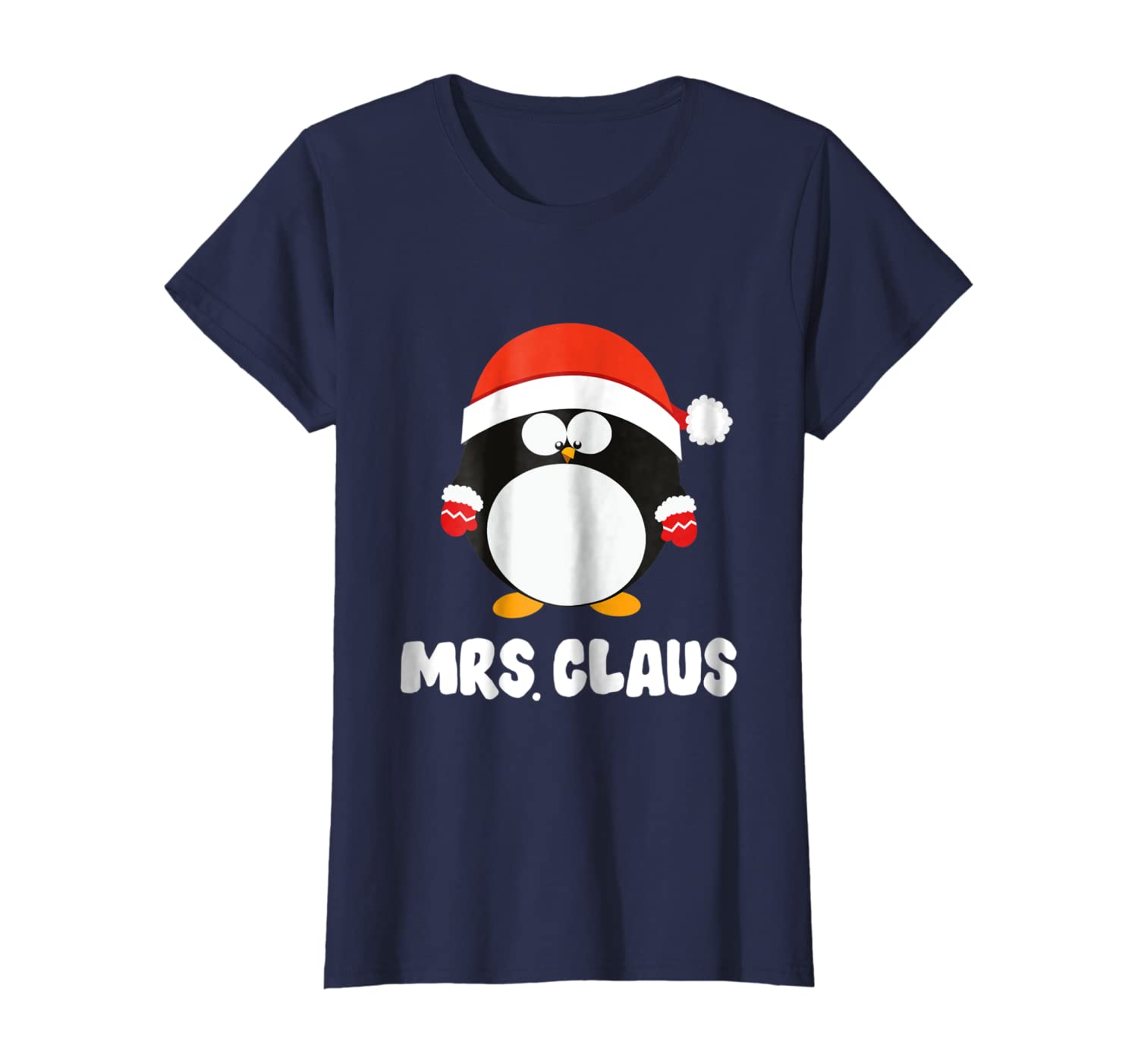 Womens Mrs Claus Shirt Mr Mrs Pajama Mama Papa Costume Santa Outfit-image-699962318