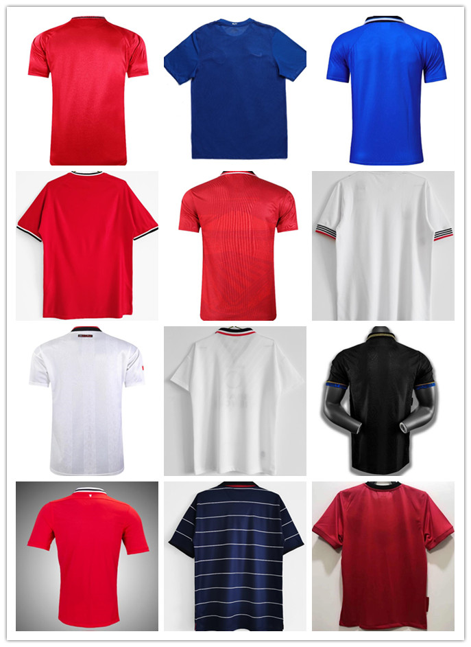 

Retro United 2002 Soccer jersey MAN football Giggs SCHOLES Beckham RONALDO CANTONA Solskjaer Manchester 07 08 93 94 96 97 98 99 86 88 90 91 UTD, 16