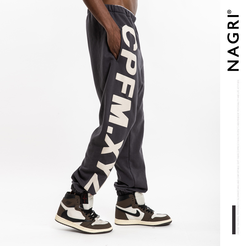 

Pants 2021ss Kanye West Cpfm. Xyz Large Printed Women Jogger Hiphop Men Casual Cats Broek Jogging Loose Fit, Black