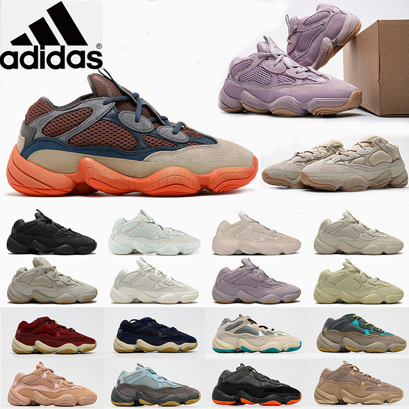 

kanye west x Adidas yeezy 500 Running Shoes Desert rat Enflame blush bone white 500s mens pink womens combustion moon yellow Soft vision stone Sport Runner sneakers, I need look other product