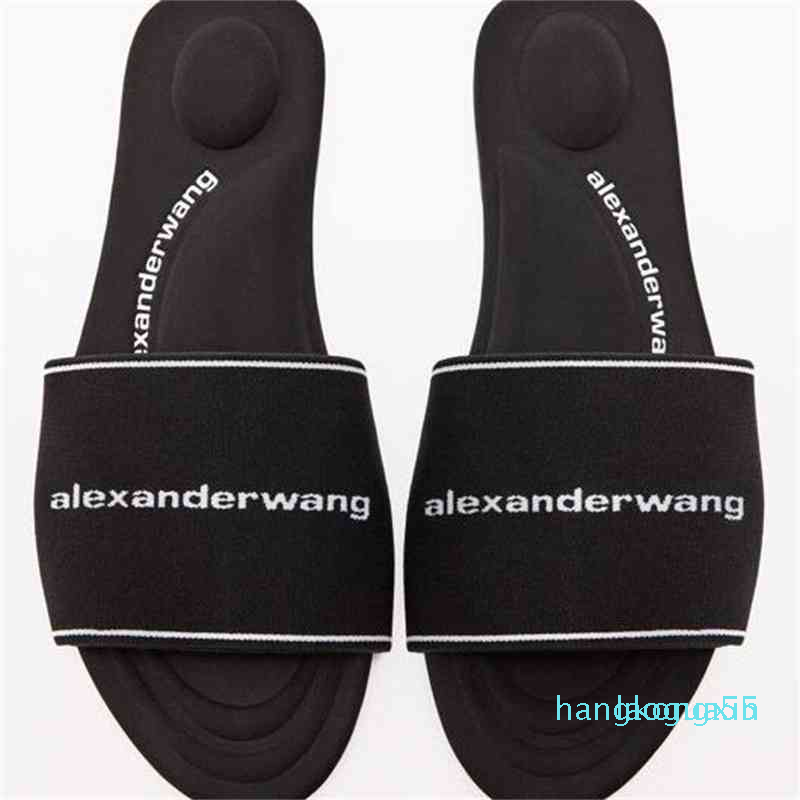 Aw King – pantoufles pour femmes, chaussures de plage, de loisirs, tongs à fond plat, nouvelle collection printemps et été, [fini en juin