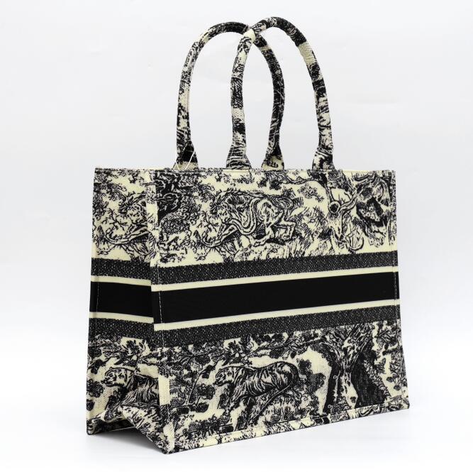 

Multicolor Classic Totes Designers Luxurys Canvas Shopping Bags Large Capacity Woman Handbags High Quality Shoulder Bag 41cm