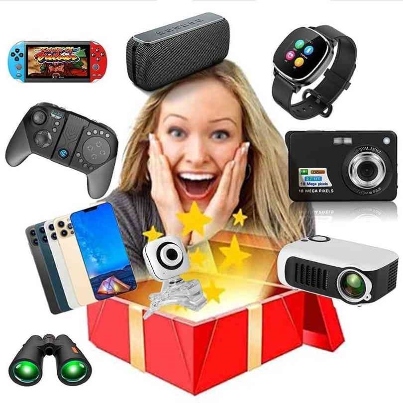 

Mystery Box Electronics, Boxes Random, Birthday Surprise favors , Lucky for Adults Gift, Such As Drones, Smart Watches-H