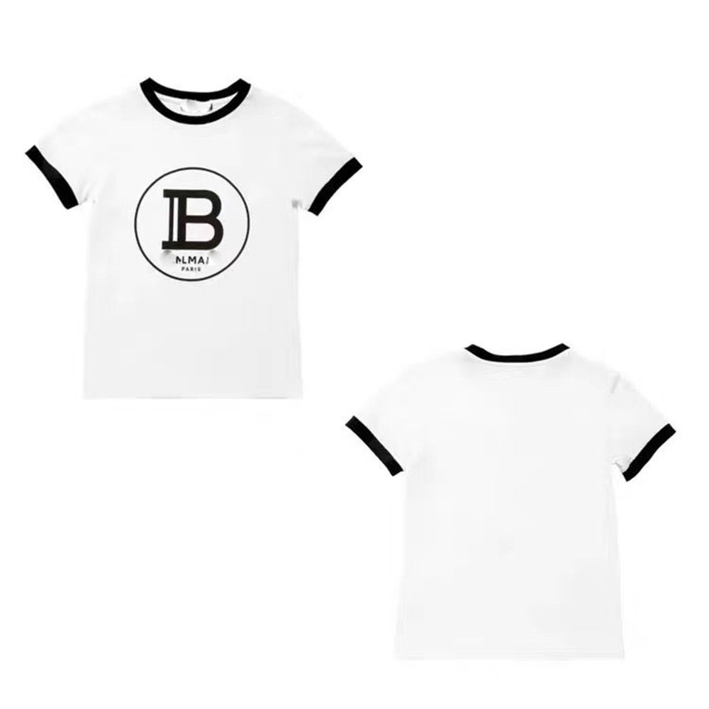 

Hot Selling Baby Kids Summer cotton T-shirts Toddler Boys Girls Short Sleeve Tops &Tees Boutique Designer Tops, Black