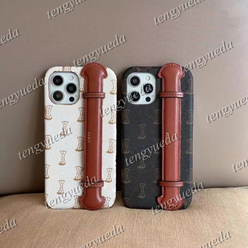 

Fashion Designer Phone Cases for iPhone 13 12 11 pro max XR Xsmax High Quality Wristband Holder Leather Luxury Case Cellphone Cover, G03