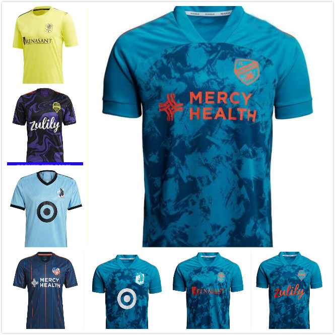 

MLS 2021 Seattle Sounders SOCCER JERSEYS Parley Primeblue kit Cincinnati 21 22 Jimi Hendrix Nashville SC Montero Minnesota United FC camisetas football shirts