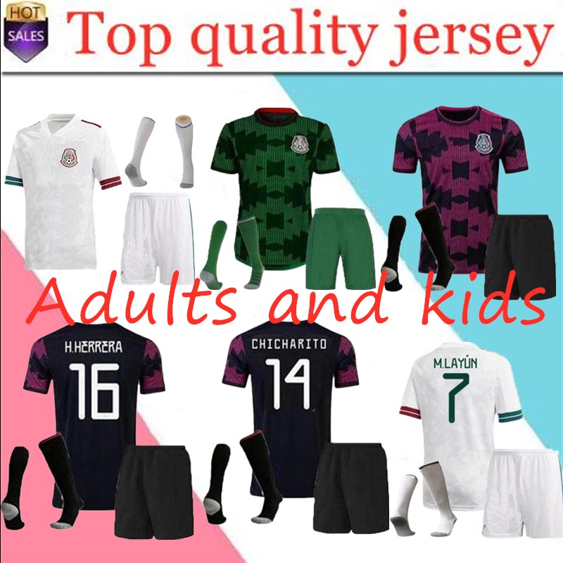

Men 2021 Mexico Club America Soccer Jerseys 21 22 liga mx Home UANL Tigres Chivas Guadalajara Camisas de Futebol Football Shirts kids kit, Black;yellow