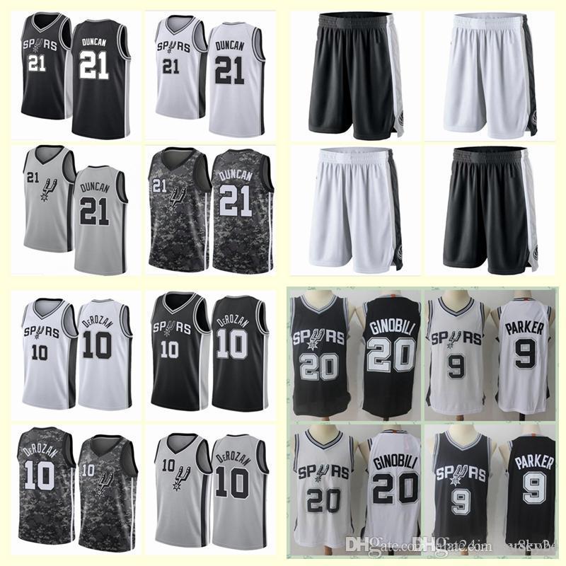 

basketball jersey Men San Antonio Spurs Tim Duncan Tony Parker Manu Ginobili court jerseys, Black;red