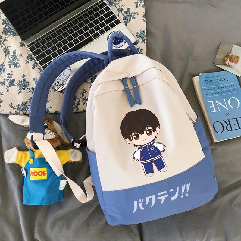 

Backpack Backflip Boy For School Teenagers Canvas Women Men Bookbag Fashion Travel Street Trend