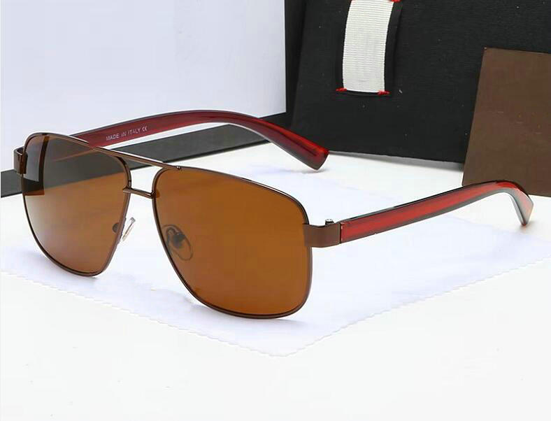 

2021 men High Quality Classic Pilot Sunglasses Designer Brand Mens Womens Sun Glasses Eyewear Glass glasses square frames Lenses sunglasses