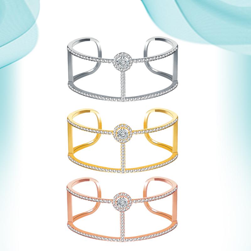 

Bangle Charm Bracelets For Women School Teacher Gift Women's Accessories Cuff Fashion Jewelry Designer Wedding Silver Gold