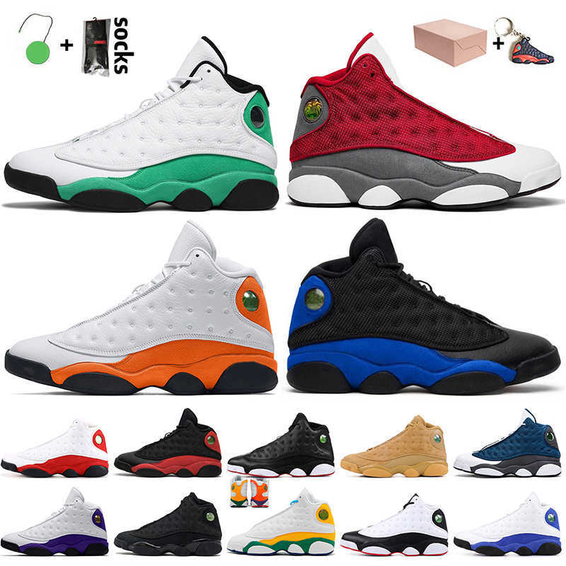 

Retro With Box Jumpman 13 13s Basketball Shoes Lucky Green Red Flint Starfish Hyper Royal Mens Trainers Black Cat Court Purple Womens, A1 40-47 starfish