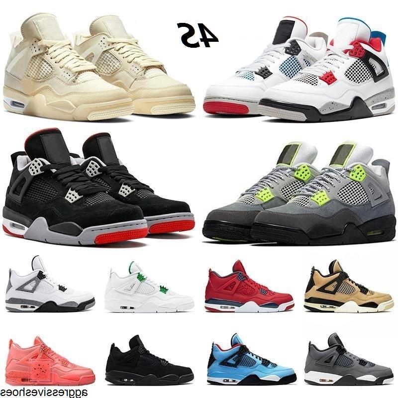 

Hyper Haze Obsidian Bred Taupe Blue Black Sports 4s Jumpman 4 Shoes Sail Silver University Mens Cat UNC Pure Money Men Royal Toe Basket Msfn
