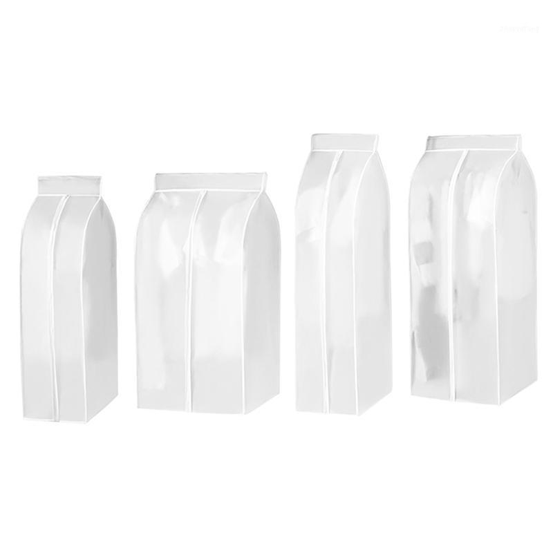 

Clothing & Wardrobe Storage 2PC Clothes Hanging Dust Cover Dress Suit Coat Bag Case Organizer