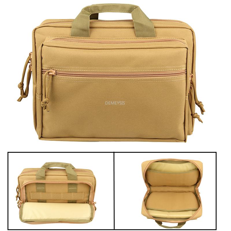 

Stuff Sacks Hunting Gun Carry Bag Portable Army Tactical Combat Pistols Handbags Outdoor Military Accessories Tools, Black