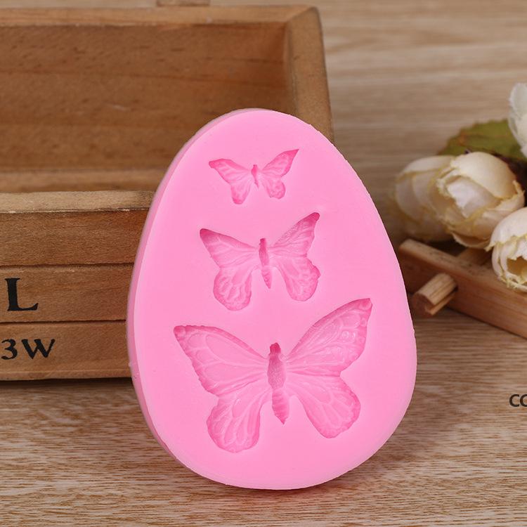 

Candy mold slicone butterfly fondant mould chocolate soap making tool cake decoration mousse baking DHB7662