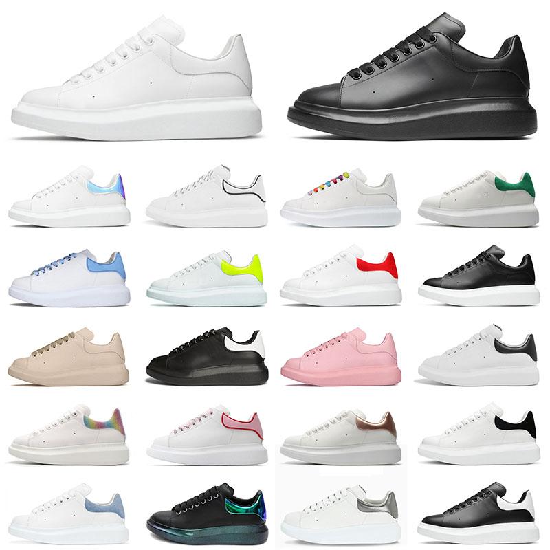 

Wholesale casual shoes fashion men's shoes and designer leather strap thick bottom white black rainbow luxury sports 36-45, Grey