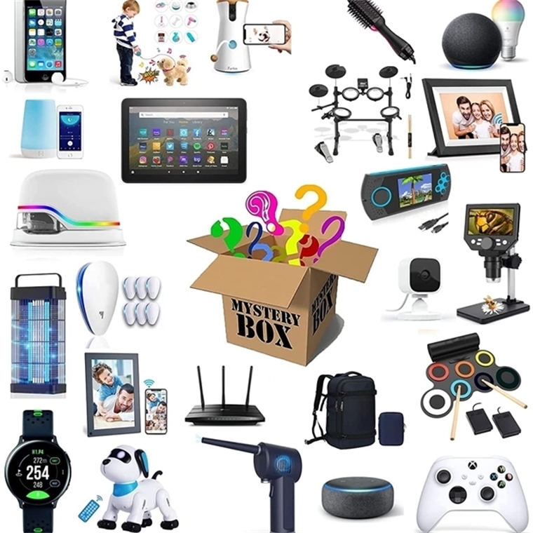 Mystery Box Electronic,Lucky Boxes Mystery Blind Box,Super Costeffective,Random Style,Heartbeat,Excellent Value for Money,First Come27787-image-719967382