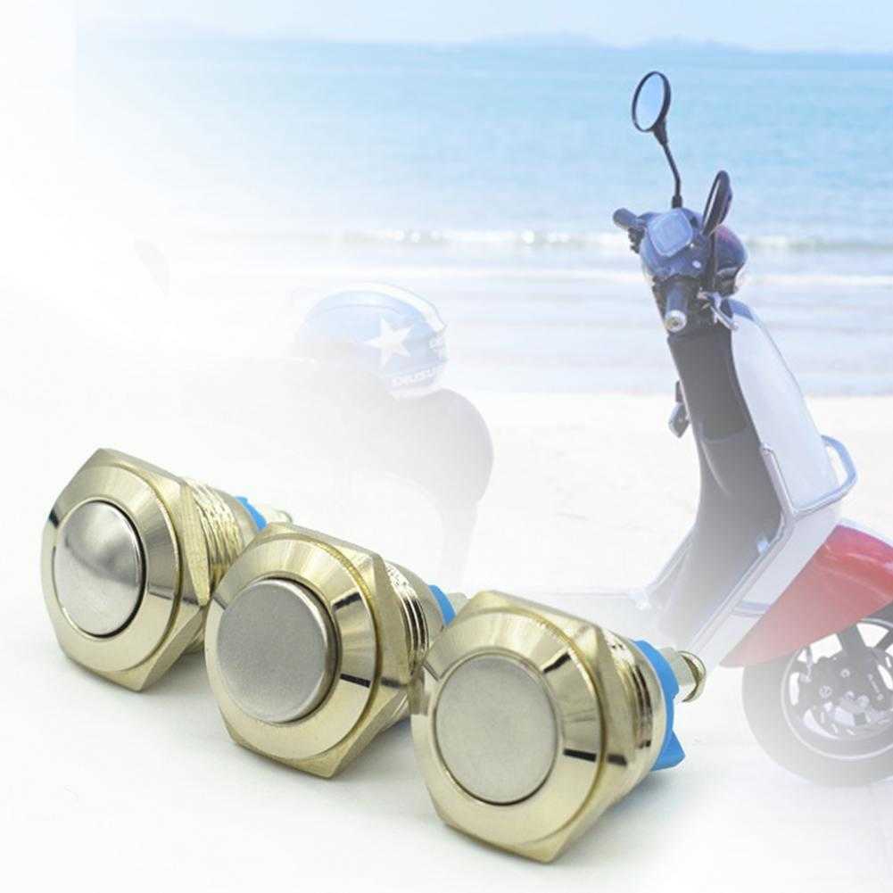 

36V 16mm/19mm Waterproof Self-reset Metal Push Button Switch for Car