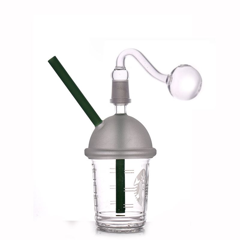 

Brand USA popular glass water oil rig bong with 14mm glass oil rig bowl & dome and nail