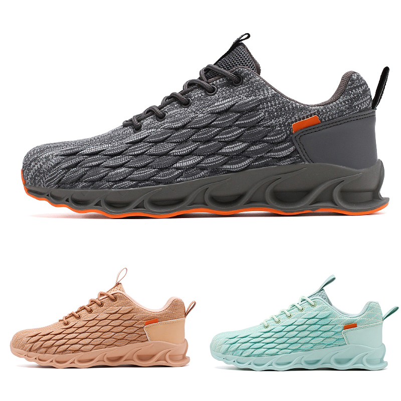 

NEW type4 brown gray green white Nude pewter black lace-up cushion young MEN boy Running Shoes low cut Designer trainers Sports Sneaker