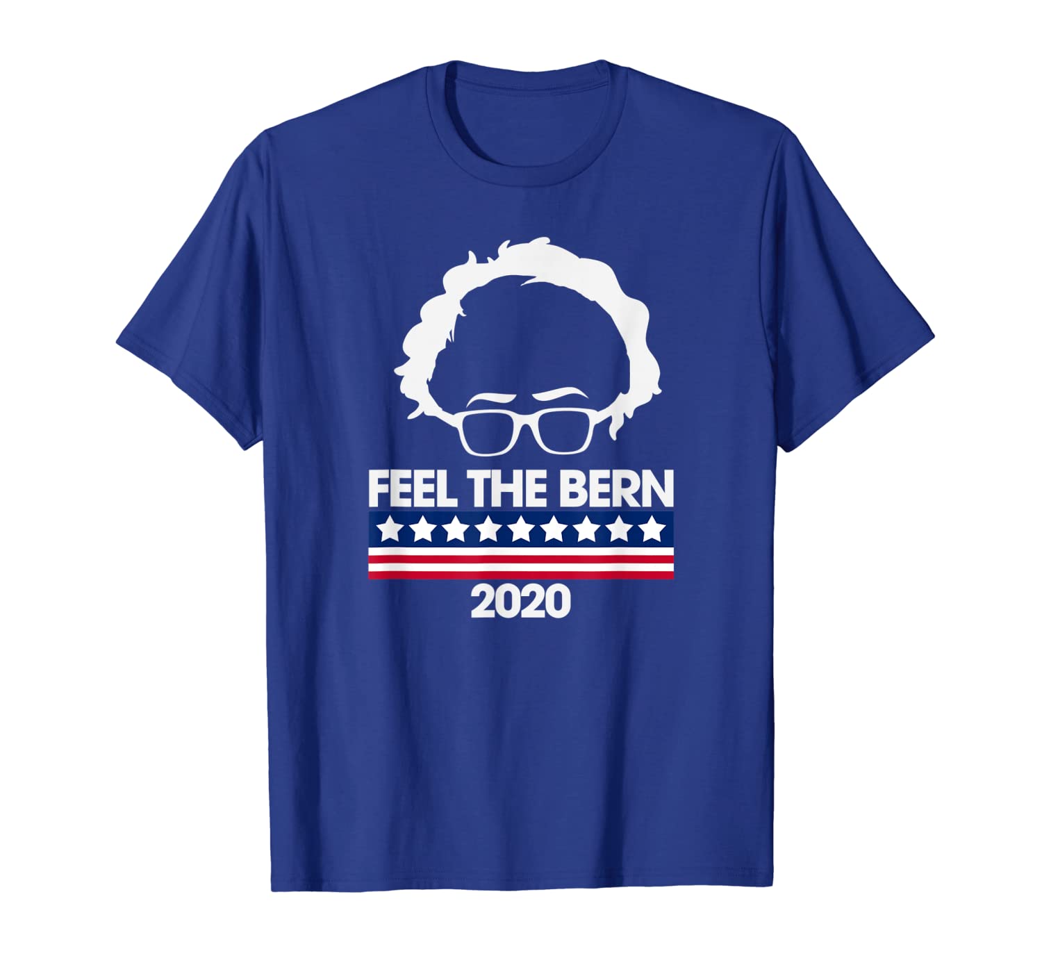 

feel the bern t-shirt bernie sanders for president 2020 tee, White;black