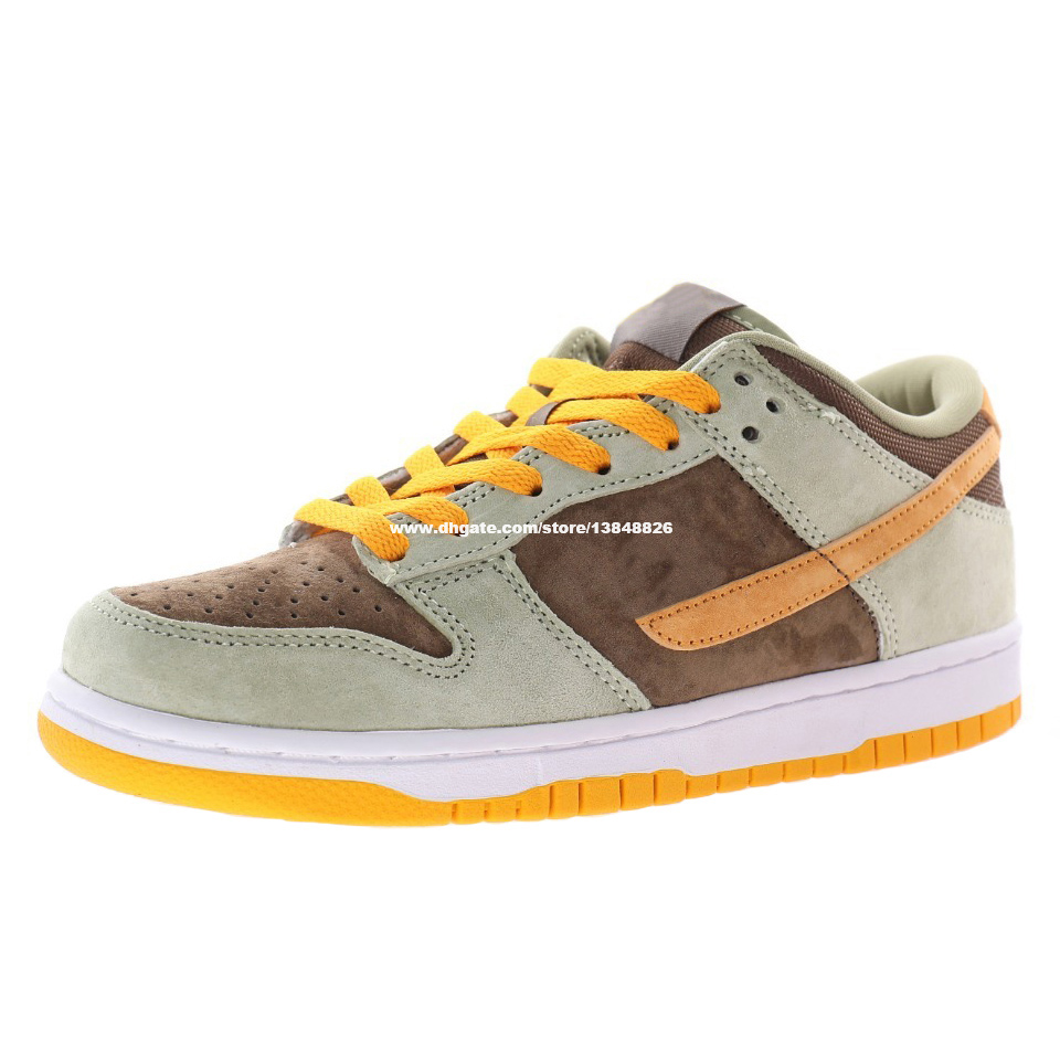 

Dusty Olive Skate Shoe for Men Sneaker Mens Skates Sneakers Womens Sports Shoes Women Skateboarding DH5360-300